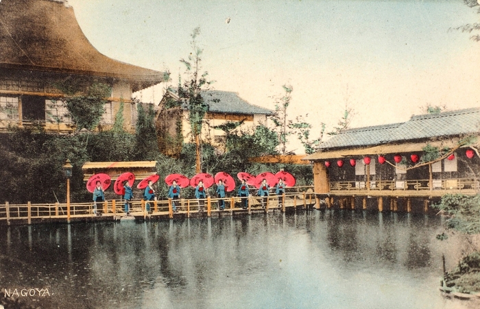Девять открыток с видами Японии. Б.м., нач. ХХ в.