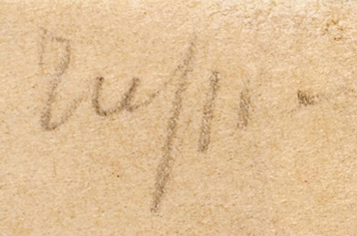 Верне Орас (Emile Jean Horace Vernet) (1789–1863) «Русский ямщик». 1840-е. Бумага, графитный карандаш, 7,7x5,2 см.