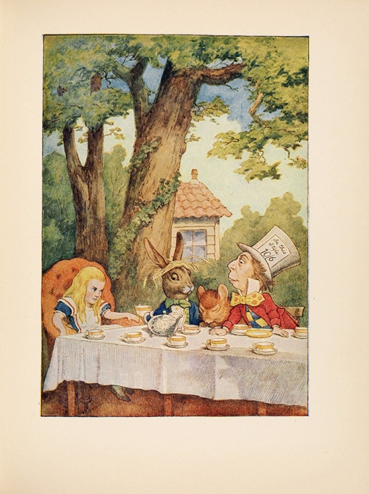 Кэрролл, Л. Приключения Алисы в Стране чудес / ил. худ. John Tenniel. [Alice`s adventures in Wonderland. На англ. яз.] Лондон: Macmillan & Co LTD, 1954.