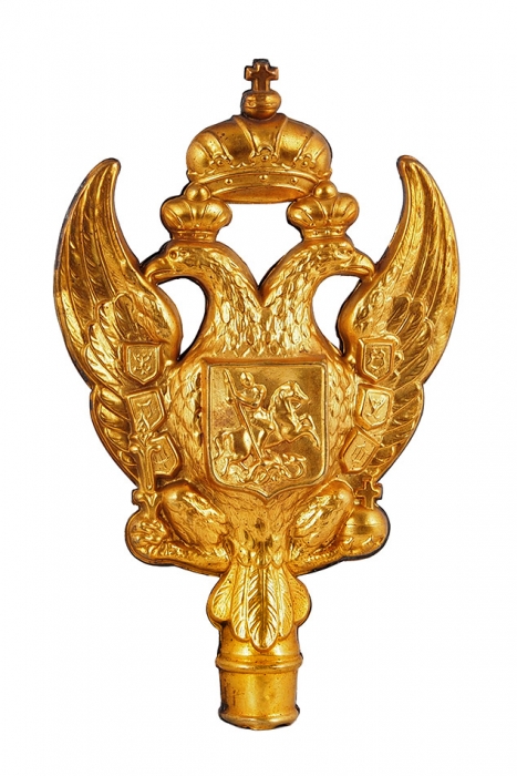 Навершие коронационного флага Российской империи образца 1896 г. [Б.м., 1896].