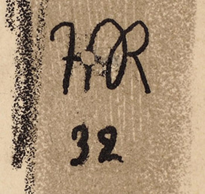 Купреянов Николай Николаевич (1894–1933) «Собрание на юте». 1932. Бумага, литография, 40,5x55,5 см.