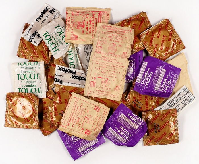 29 винтажных презервативов. США; СССР, 1960-1990-е.