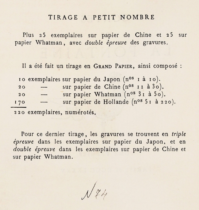 [Редчайшая библиофильская уника] Лафонтен. Сказки. [La Fontain. Contes. На фр. яз.] В 2 т. Т. 1-2. Париж: Librairie des bibliophiles, 1885.