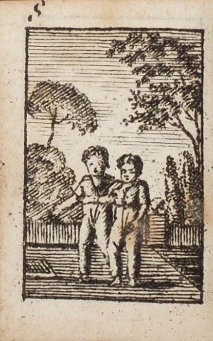 [Миниатюрное издание с гравюрами] Детский месяцеслов на 1815 год. [L’Emploi du temps etrennes enfantines pour l’ani 1815. На фр. яз.]. Париж: Mareilly, 1814.