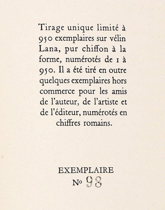 [Горизонты страсти и порока] Роллен, Л. [автограф] Горизонты / ил. А. Лобель-Риш. [На фр. яз.] Париж: Editions du Moustie, 1945.