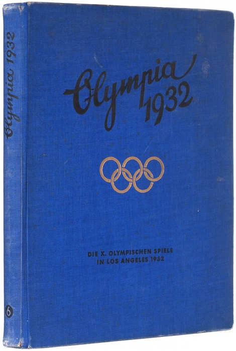 Олимпийские игры в Лос-Анджелесе 1932 [Olympischen Spiele in Los Angeles 1932. На нем. яз.]. Гамбург, [1932].